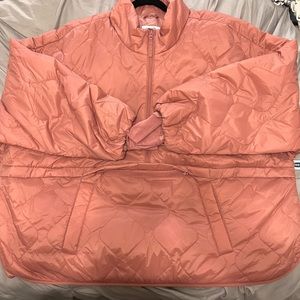 Old Navy Active size 4X water-resistant half-zip lightweight jacket.